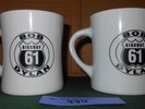 2 Bob Dylan Highway 61 Coffee Mug, Vintage Diner-Style