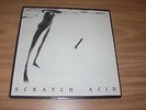 Scratch Acid - s/t debut LP w/ xerox type press materials - pre Jesus Lizard