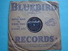 Rare COLEMAN HAWKINS Autographed 78 rpm Bluebird 