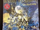 3 Iron Maiden SEALED vinyl records Debut LP + Live After Death + Powerslave