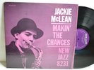 RARE JAZZ LP - JACKIE McLEAN - MAKIN' THE CHANGES New Jazz RVG DG 8231 Sharp
