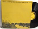 RARE JAZZ LP - MOSE ALLISON - LOCAL COLOR Prestige 7121 DG RVG 446 W. 50th St.