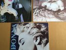 MADONNA - THE FIRST ALBUM, LIKE A VIRGIN, TRUE BLUE VINYL LP's