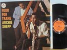 Archie Shepp Four For Trane ABC-Paramount Impulse A-71 Original Mono RVG NMint