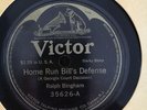 two circa 1912-24 BASEBALL discs Ralph Bingham, Digby Bell, D.W.  Hopper 78 rpm