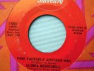 GLORIA BOUSCHELL funk soul 45 FIND YOURSELF ANOTHER MAN HOLD ON Mint Minus c2408