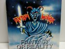 FANTOM WARIOR - Fantasy or Reality Vinyl LP Record W/ Sticker and Insert Metal