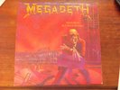 SIGNED Megadeth LP Peace Sells AUTOGRAPHED BY ALL 4 record itself is scratched