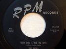 RPM 458 Jacks orig R&B/DooWop 45 Near Mint Why Did I Fall In Love