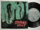 BILLIE HOLIDAY Strange Fruit EP Fine And Mellow + 3 45 7