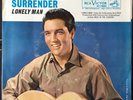* ELVIS PRESLEY Surrender/Lonely Man RARE Compact Single 33 RCA 37-7850 PS NM-