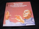 BRUNO WALTER Beethoven Nine Symphonies COLUMBIA SYMPHONY ORCH Odyssey 7 LP BOX