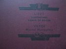 VICTOR 78 x 2 Record Set M 392 LISZT 