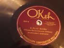 PRE WAR JAZZ - MARGARET JOHNSON - OKEH 78 RPM - E FLAT BLUES - RARE - LISTEN
