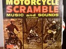 The Scramblers Motorcycle Scramble LP Diplomat surf rock bike sound effects EX