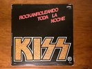 1971 Kiss Rock and Roll all nite unique cover  Mexico Lp Rock Psych
