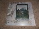 LED ZEPPELIN IV - LP 4 FOUR SYMBOLS RED/PLUM - 2401 012  Ex+