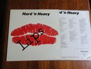 LIPS (ANVIL) Hard 'n Heavy RARE CANADIAN PRIVATE LP 1981 W/ INNER ON SPLASH