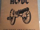AC/DC -  FOR THOSE ABOUT TO ROCK  LP