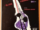 LAWRENCE BROWN SLIDE TROMBONE CLEF 682 MONO TRUMPET LABEL DAVID STONE MARTIN NM-