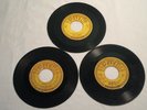 3 Vintage Jerry Lee Lewis Sun Records 45 Record Great Balls Of Fire ROCKABILLY +