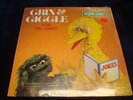 Sesame Street Grin & Giggle Still Sealed  LP  Big Bird Oscar the Grouch