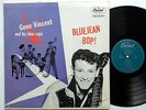 GENE VINCENT & BLUE CAPS LP Bluejean Bop  MONO Rockabilly 1ST PRESS 1956 sm828
