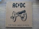 AC/DC- FOR THOSE ABOUT TO ROCK ORIGINAL 1981 GERMAN RL MASTERDISK PRESSING
