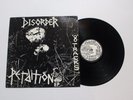 DISORDER Perdition EP Disorder Rec. ORDER-3 UK 1982 VG+ RARE HARDCORE PUNK 6H
