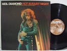 NEIL DIAMOND - HOT AUGUST NIGHT  BEAUTIFULLY CLEAN RARE ORIG '72 2xVinyl GF LP