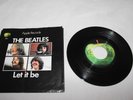 The Beatles Let It Be 45 Record Apple Records 2765 Recorded In England