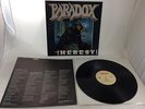 PARADOX *HERESY* VERY RARE 1990 ROADRACER FIRST PRESS VINYL LP + INNER