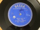 BILLY FURY - MARGO, DON'T GO - DECCA ONE SIDED DEMONSTRATION SAMPLE - EX