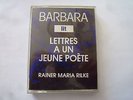 BARBARA LIT LETTRES A UN JEUNE POETE - RAINER MARIA RILKE - K7 RARE / CASSETTE