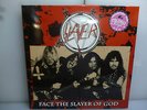 SLAYER-FACE THE SLAYER OF GOD. NEW YORK, USA 1984-CLEAR RED VINYL LP.-NEW.SEALED