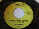 GENE CHANDLER NORTHERN SOUL PRETTY LITTLE GIRL CONSTELLATION LABEL