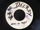 DELROY WILSON/HEART MADE OF STONE SUNSHOT BLANK REGGAE 45
