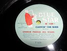 JAZZ 78 TOURS CHARLIE PARKER ALL STARS CARVIN THE BIRD + CHEERS , BARNEY GUITARE
