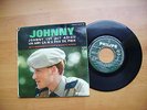 HALLIDAY JOHNNY johnny lui dit adieu  bandeau noir RARE  45 TOURS