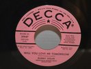 Bunny Sigler, Comparatively Speaking   Decca   Northern Soul 45   Promo