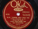 78 RPM -- Louis Armstrong / Okeh Laughing Record, Okeh 4678, E-V+ / V+ Jazz