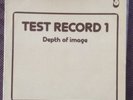 TEST RECORD 1 Depth of Image Nr79-00 Sweden LP OPUS 3 Record Gorgeous Production