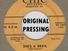 ROCKABILLY ORIG: PAT KELLEY - The Stranger Dressed In Black/She's A Devil CHIC