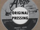 ROCKABILLY ORIG: DICK GLASSER - Crazy Love/Love Me ARGO