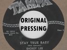 ROCKABILLY ORIG: DICKEY LEE - Stay True Baby/Dream Boy TAMPA