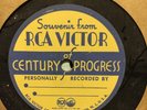 RCA Victor CENTURY OF PROGRESS home recording  78 rpm 1933 