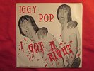IGGY POP 45 I Got A Right/Gimmie Some Skin SIAMESE rock punk stooges
