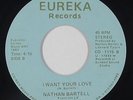 Modern Soul Boogie 45 - Nathan Bartell - I Want Your Love - Eureka - VG+ mp3