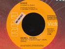 DAVID BOWIE  1974 promo REBEL REBEL / RCA 45 NMint  (Hear it )