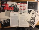 The Police Vintage Promo Press Kit Folder Mini Poster Photo Reggatta De Blanc